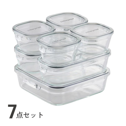 パック＆レンジ 7点セット