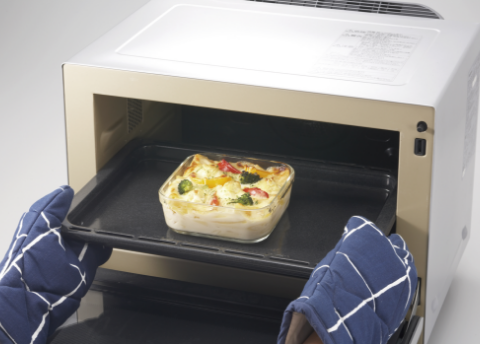 耐熱ガラス製で調理の幅が広がる