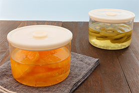 オレンジのフルーツサワー