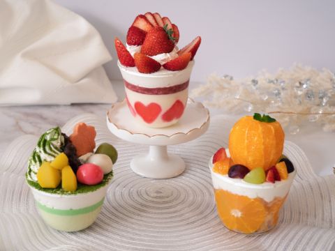 トッピングは華やかに!