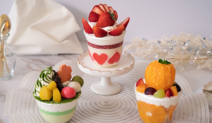 トッピングは華やかに!