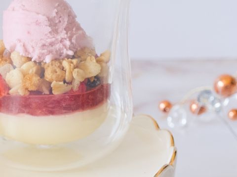 トッピングは華やかに!