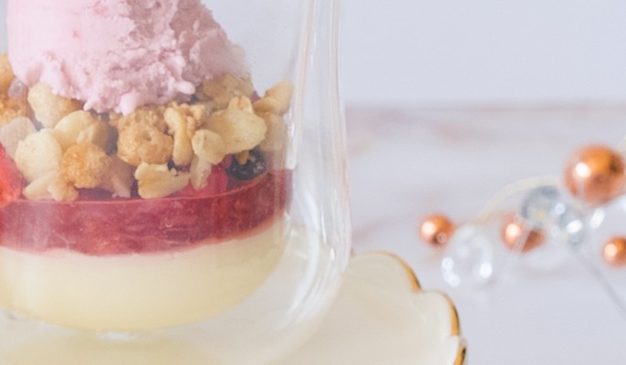 トッピングは華やかに!