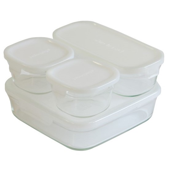 パック&レンジ4点セット（ホワイト）