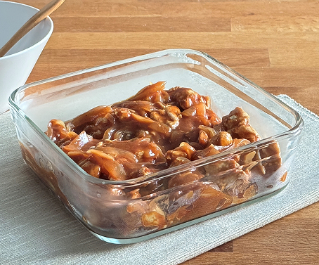 レンジで無水トマトカレー