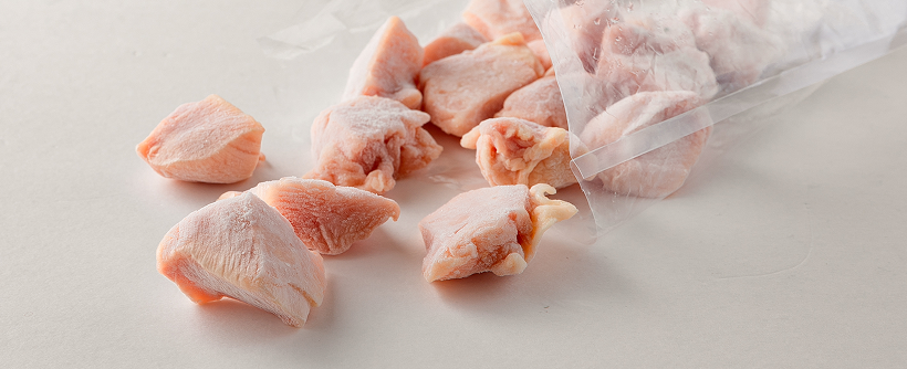 生のまま冷凍する