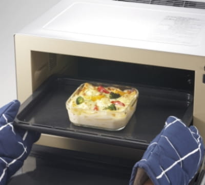 電子レンジやオーブン調理も可能な保存容器