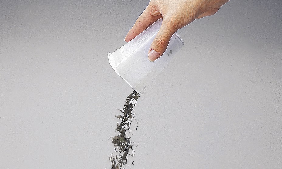 茶葉をサッと捨てられる