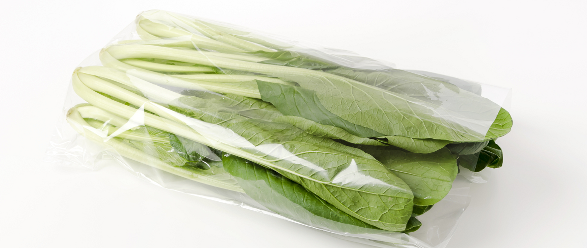 おいしさを保つには小松菜の鮮度も大事！