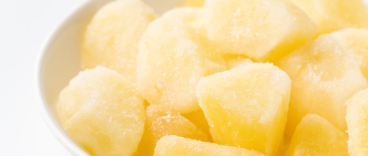 冷凍リンゴの解凍方法